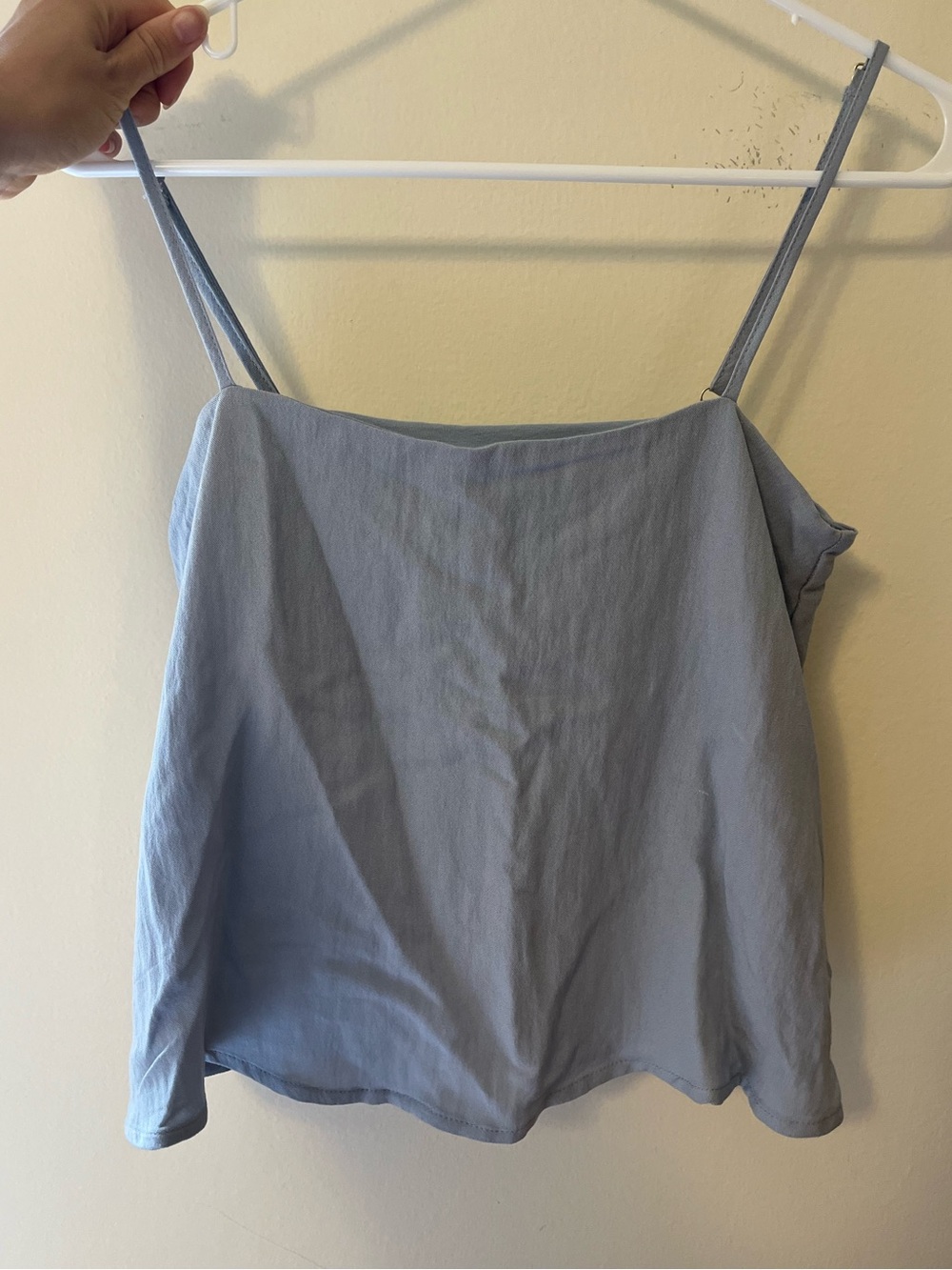 Light blue Z Supply linen tank size XS